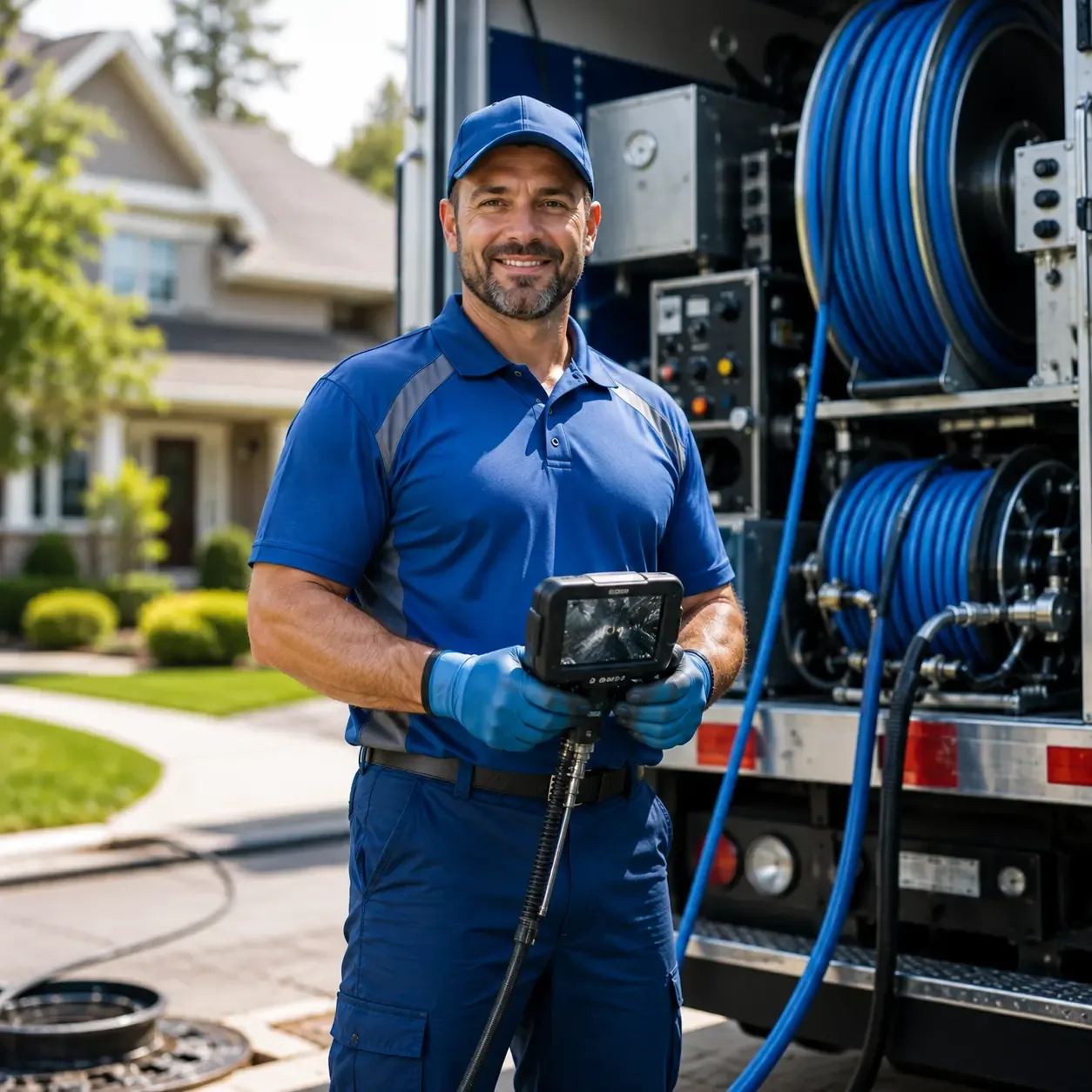 Local outdoor drain cleaning specialists in Walworth, NY